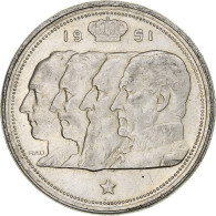 Belgique, Baudouin, 100 Frank, 1951, Bruxelles, Argent, TTB, KM:139 - 100 Francs