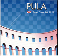 2024 CROATIE - Coffret Série Monnaies Euro (8 Pièces) BU - Croatie