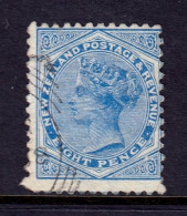 New Zealand - Scott #66 - Used - Perf Crease LR Corner - SCV $60 - Used Stamps