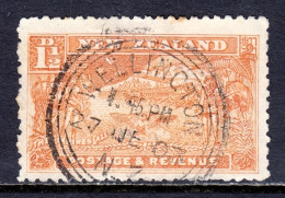 New Zealand - Scott #101 - Used - Toned Perf At Top - SCV $20 - Gebruikt