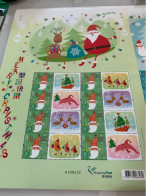 Hong Kong Stamp 2014 Christmas Sheets Of Two MNH - Lettres & Documents
