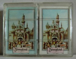 2 Jeux De Cartes (playing Cards) Disneyland Boite Parfait état Anaheim California USA - Carte Da Gioco