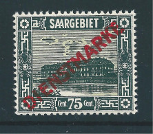 Saar MiNr. D 15 *  (sab28) - Service