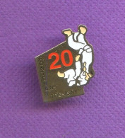 Rare Pins Judo Fontenay Tresigny 20 Ans Q249 - Judo