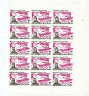 TIMBRE  ZEGEL STAMP BELGIQUE PLANCHE  15 X LE No 1782 1er VOL BRUXELLES-KINSHASA  XX - Unclassified