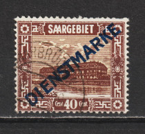 Saar MiNr. D 8 VIII  (sab28) - Service