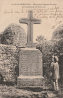 Saint Jean Brevelay (56 - Morbihan)  Monument érigé Aux Victimes De L'Incendie Du 28 Avril 1901 - Saint Jean Brevelay