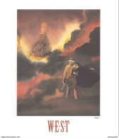 ROSSI : Exlibris PLANETE BD Pour WEST - Illustrateurs P - R