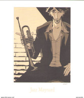 ROGER : Exlibris PLANETE BD Pour JAZZ MAYNARD - Künstler P - R