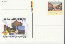 PSo 95 Briefmarken-Börse München - 1000 Jahre Fürth 2007, ** - Postcards - Mint