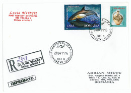 NCP 34 - 2341-a DOLPHIN, Romania - Registered - 2011 - Dauphins