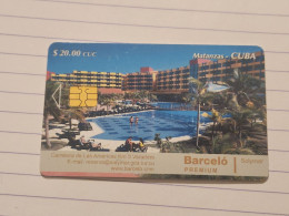 CUBA-(CU-ETE-0251)-Hotel Barcelò-(76)-($20.00)-(0007571837)-used Card+1card Prepiad Free - Cuba