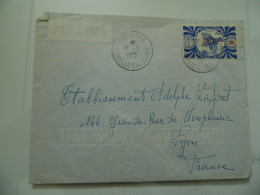 Busta Viaggiata Per La Francia 1955 - Lettres & Documents