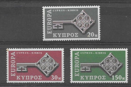 Cyprus 1968.  Europa Mi 313-15  (**) - 1968