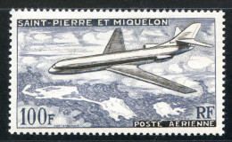 REF 086 > SAINT PIERRE Et MIQUELON < PA N° 25 * * Neuf Luxe Voir Dos - MNH * * < SPM Poste Aérienne - Avion Caravelle - Nuovi