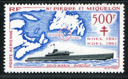 REF 086 > SAINT PIERRE Et MIQUELON < PA N° 28 * * Neuf Luxe Voir Dos - MNH * * < SPM Poste Aérienne - France Libre - Nuovi