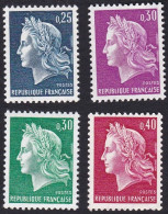 FRANCE, 1967, Marianne De Cheffer ( Yvert 1535 Au 1536B **) - 1967-1970 Marianne (Cheffer)