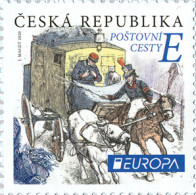 ** 1070 Czech Republic EUROPA Mail Roads 2020 - 2020