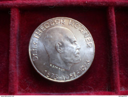 COIN AUSTRIA OSTERREICH 50 SHILLINGS THEODOR KORNER 1973 SILVER SILVER 20 Gr. REF. TAGG. - Oostenrijk