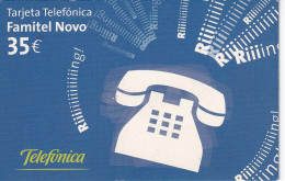 TARJETA DE ESPAÑA DE TELEFONICA DE FAMITEL NOVO DE 35€ - Telefonica