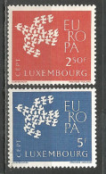 Luxembourg 1961 Year, Mint Stamps MNH (**)  - Neufs