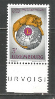 Luxembourg 1967 Year, Mint Stamp MNH (**)  - Neufs