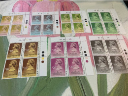 Hong Kong Stamp 1991 Definitive Block With Traffic Lights Corner MNH 16 Different - Brieven En Documenten