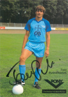 Fußball-Autogrammkarte AK Toni Puszamszies FC Bayer 05 Uerdingen 83-84 KFC Krefeld Rot-Weiß Oberhausen RW MSV Duisburg - Authographs