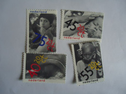 NETHERLANDS  MNH SET 4   AFRICAN CHILDREN - Andere & Zonder Classificatie