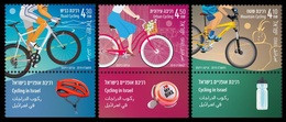 2019	Israel	2686-2688	Cycling In Israel - Ungebraucht (mit Tabs)