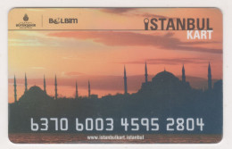 TURKEY,TURKEI,TURQUIE ,ISTANBUL,METRO, SUBWAY, BUS, PASSENGER FERRY, TRAM ,PLASTIC CARD - Ohne Zuordnung