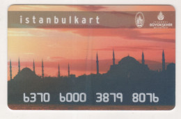 TURKEY,TURKEI,TURQUIE ,ISTANBUL,METRO, SUBWAY, BUS, PASSENGER FERRY, TRAM ,PLASTIC CARD - Non Classificati