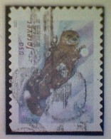 United States, Scott #5650, Used(o), 2021, Otter In The Snow, (58¢) - Used Stamps