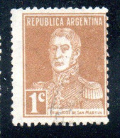 ARGENTINA 1927 1930 JOSE DE SAN MARTIN 1c MNH - Ungebraucht