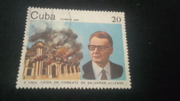 CUBA- 1980-90   20  C.     DAMGALI - Gebruikt