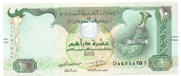 United Arab Emirates 10 Dirhams P-27 UNC - United Arab Emirates