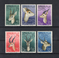 1955 Somalia AFIS S49 Animali, Fauna, Gazzelle, MNH ** - Somalie (AFIS)