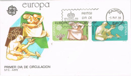 54582. Carta F.D.C. MADRID 1986. Tema EUROPA - FDC