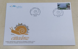 AC - TURKEY FDC  THE  DEFINITIVE POSTAGE STAMP WITH THE THEME OF CITTASLOW-4  22 MARCH 2024 - FDC