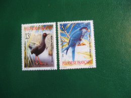 P0LYNESIE YVERT PO ORDINAIRE N° 360/361 TIMBRES NEUFS ** LUXE - MNH - SERIE COMPLETE- COTE 1,85 EURO - Neufs