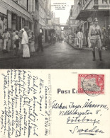Curacao, N.W.I., WILLEMSTAD, Heerenstraat, Police (1946) Kropp 14224 Postcard - Curaçao
