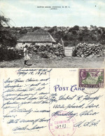 Curacao, N.W.I., WILLEMSTAD, Native House (1943) Kropp 19934N Postcard Censor - Curaçao