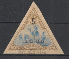 COTE DES SOMALIS - 1902 - N°YT. 35 - Méhariste 5c Sur 25f - Oblitéré / Used - Used Stamps