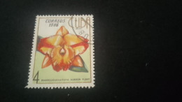 CUBA- 1980-90   4  C.     DAMGALI - Usati