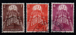 Luxembourg 1957 EUROPA, Used. Mi 575-574 (Ref: 1079) - Gebraucht