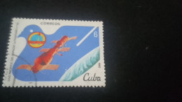 CUBA- 1980-90   6  C.     DAMGALI - Gebruikt