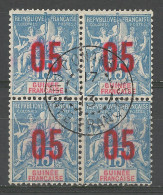 GUINEE N° 50 Bloc De 4 CACHET CONAKRY / Used - Oblitérés