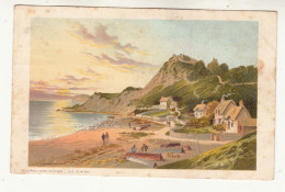 CQ12. Vintage Postcard. Steep Hill Cove, Ventnor. Isle Of Wight - Ventnor