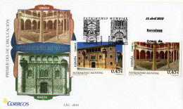 Spain - 2010 - World Heritage - Baeza - FDC (first Day Cover) - FDC