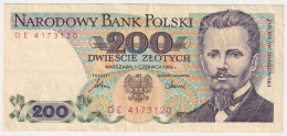 Poland 200 Zlotych 1986 - Pologne